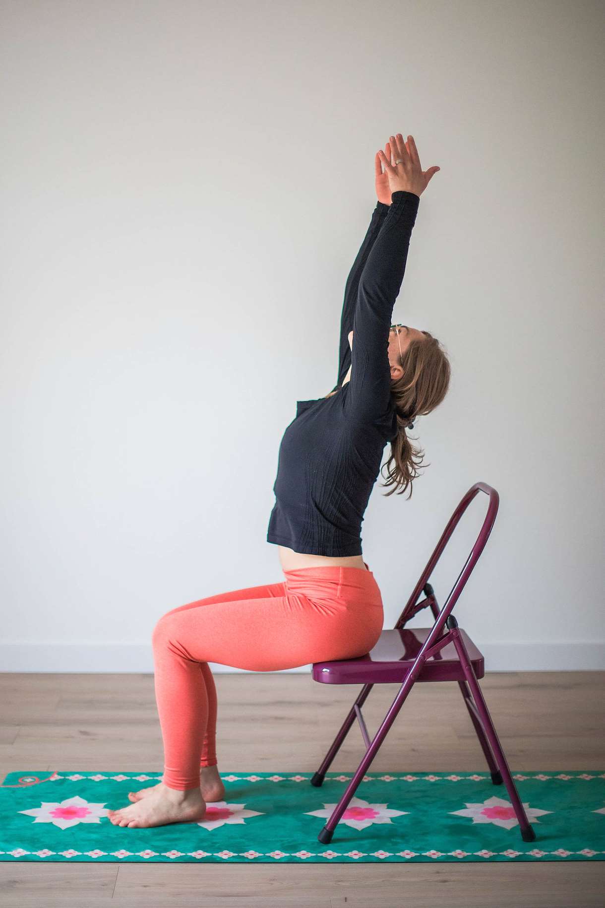 Yoga sur chaise