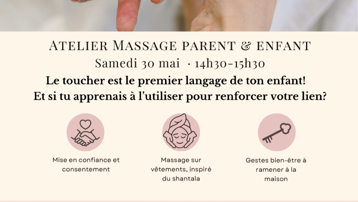 Atelier massage parents & Enfants